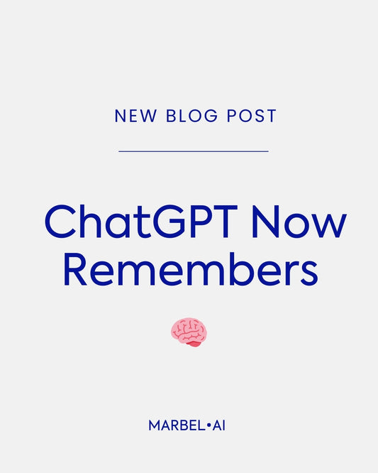 ChatGPT Now with Memory